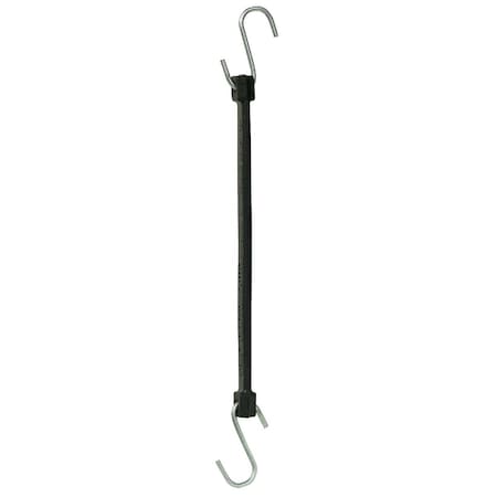 All-Source 14 In. Hook-to-Hook Black Rubber Tarp Strap 574257